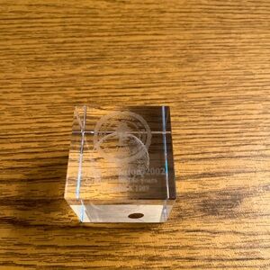 AUB cube paper weight 2”
